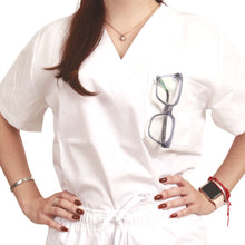 Cargar imagen en el visor de la galería, UNIFORME UNISEX *Hombre/Mujer* BLANCO KB