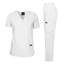 Cargar imagen en el visor de la galería, UNIFORME UNISEX *Hombre/Mujer* BLANCO KB