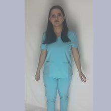 Cargar y reproducir el video en el visor de la galería, Jogger Stretch Unisex *Hombre/Mujer** AQUA
