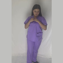 Cargar y reproducir el video en el visor de la galería, UNIFORME UNISEX *Hombre/Mujer* LAVANDA KB

