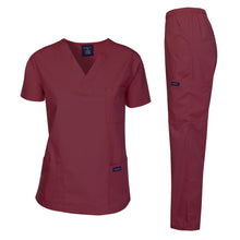 Cargar imagen en el visor de la galería, UNIFORME UNISEX *Hombre/Mujer* TINTO KB
